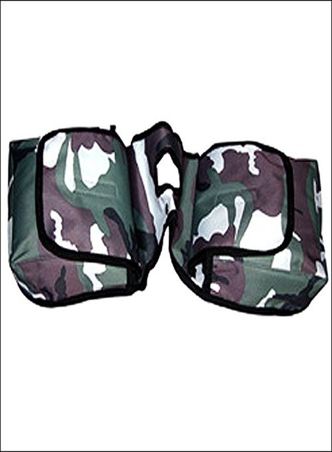 HILASON Western Tack Horse Camo Horn Bag Camouflage Hunter Green - Image 3